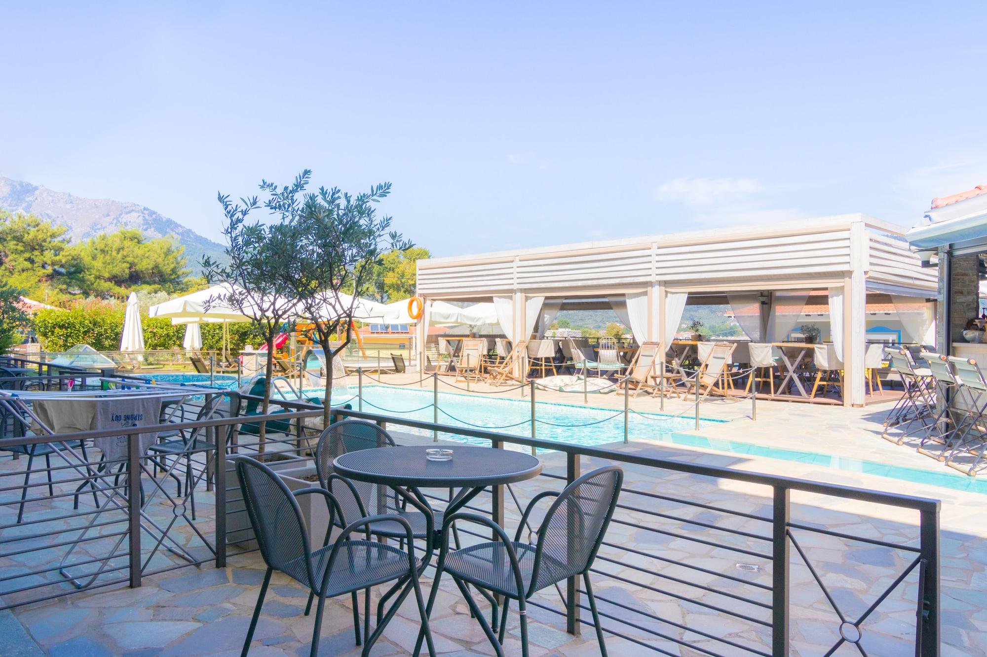 Ntinas Villa With Sea View Skala Potamia  Zewnętrze zdjęcie