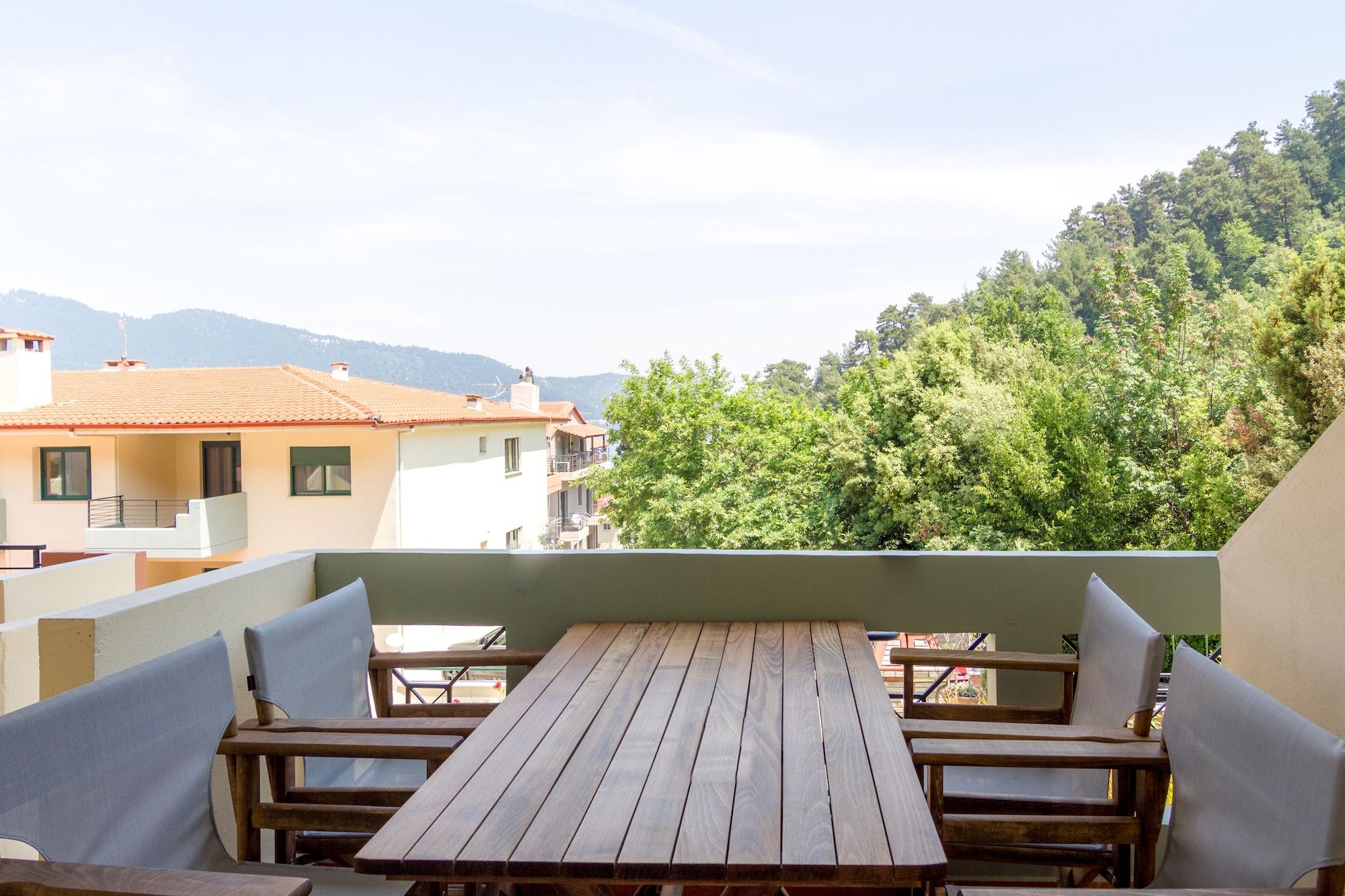 Ntinas Villa With Sea View Skala Potamia  Zewnętrze zdjęcie