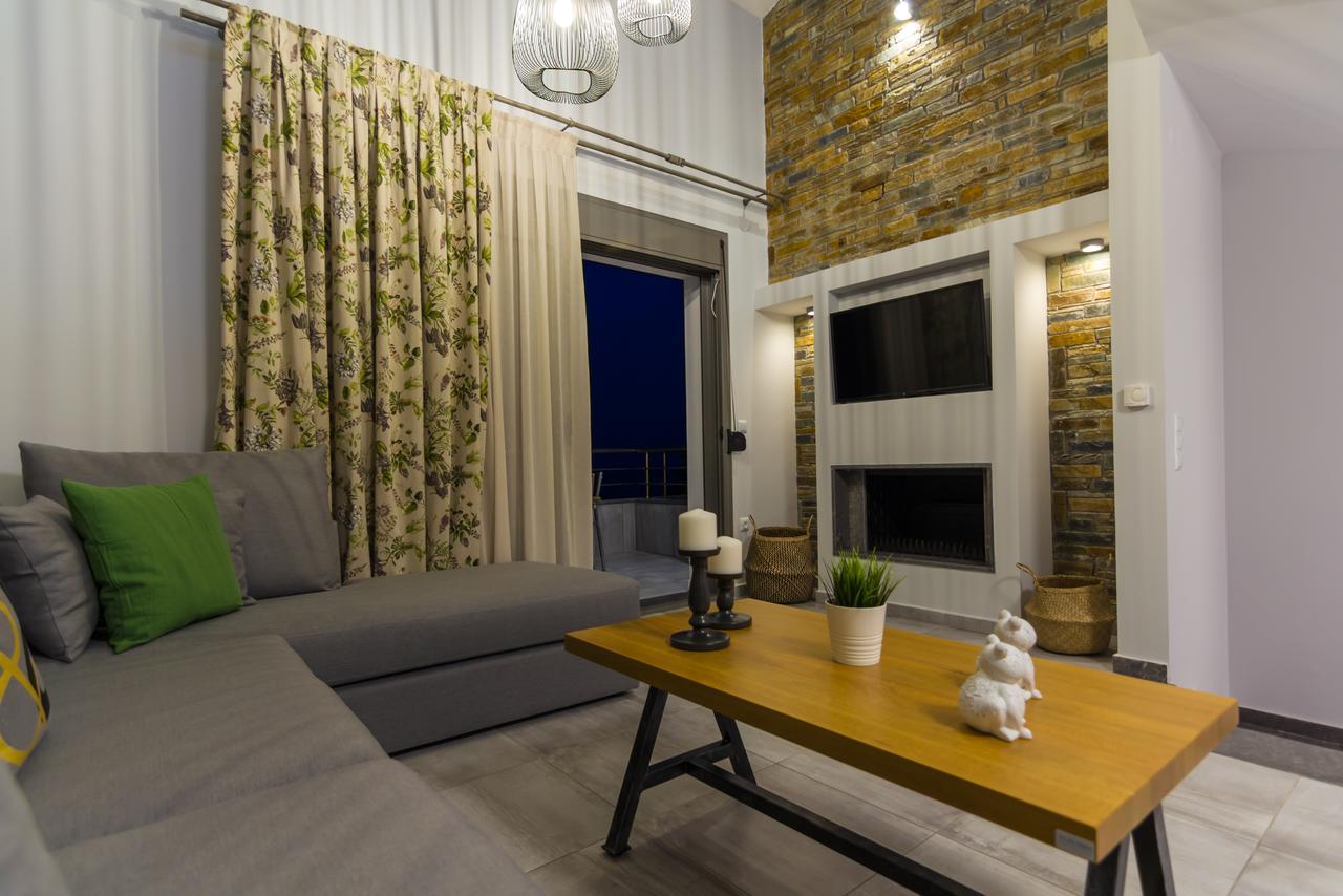 Ntinas Villa With Sea View Skala Potamia  Zewnętrze zdjęcie