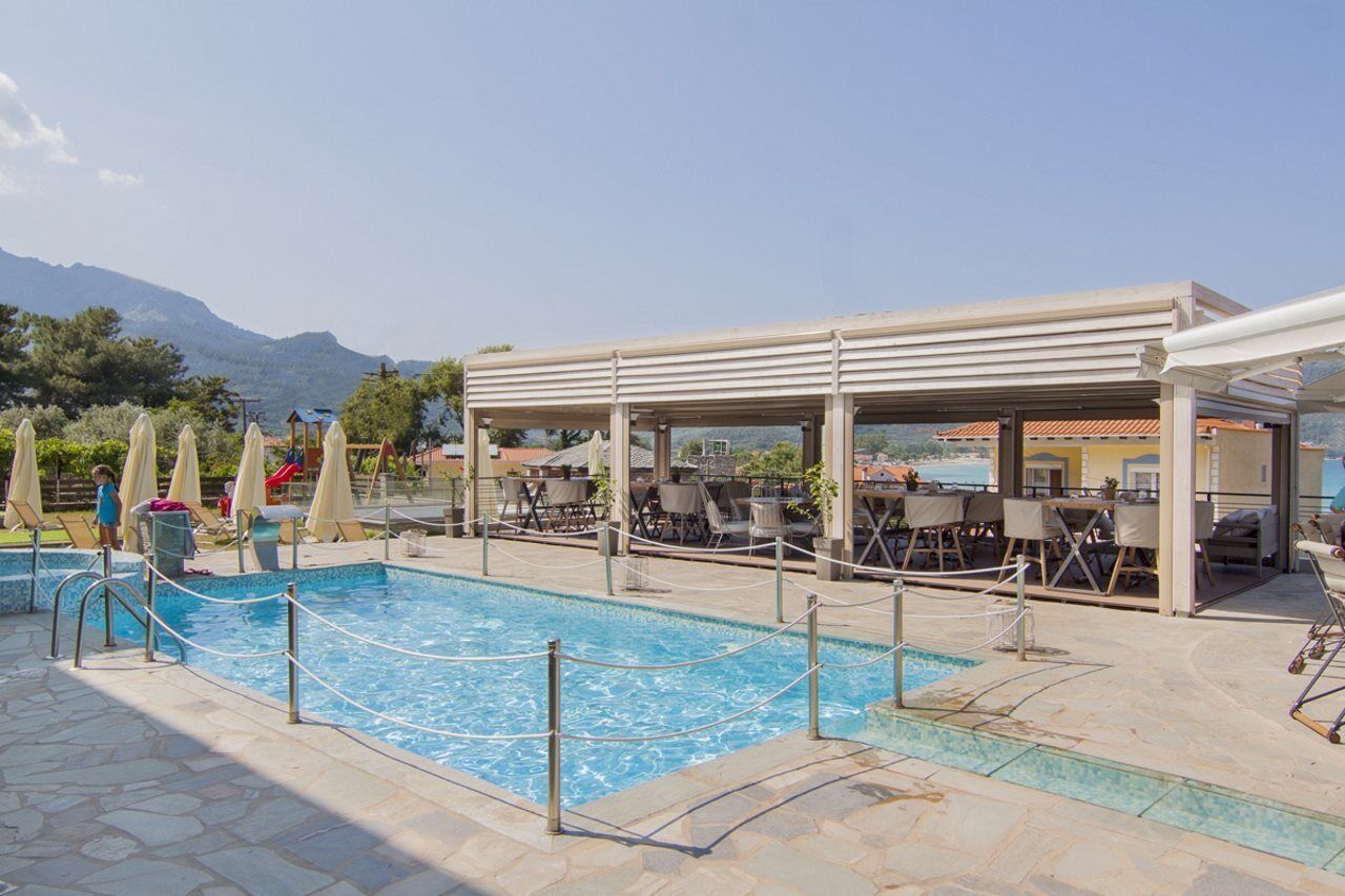 Ntinas Villa With Sea View Skala Potamia  Zewnętrze zdjęcie