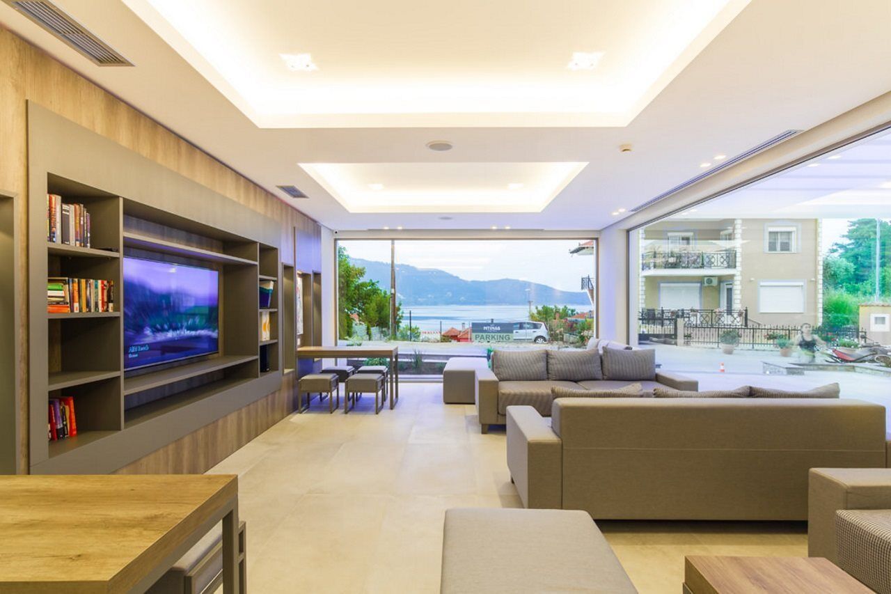 Ntinas Villa With Sea View Skala Potamia  Zewnętrze zdjęcie
